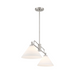 Savoy House M100136 2-lt 40" LED Chandelier - Brushed Nickel