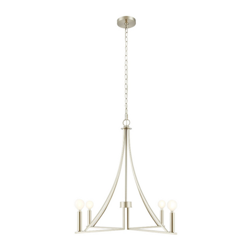 Savoy House M100141 4-lt 30" LED Chandelier - Brushed Nickel