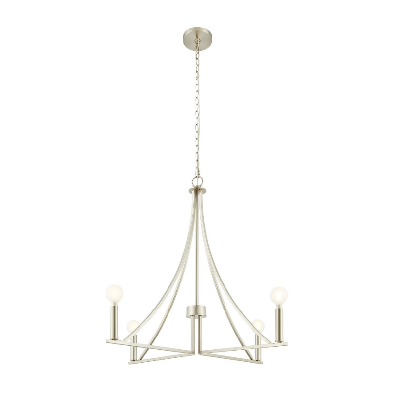 Savoy House M100141 4-lt 30" LED Chandelier - Brushed Nickel
