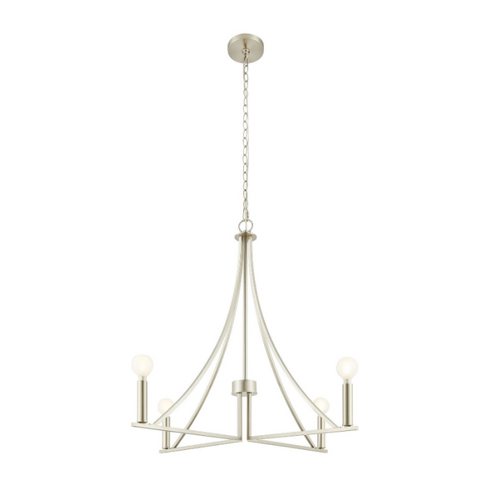 Savoy House M100141 4-lt 30" LED Chandelier - Brushed Nickel