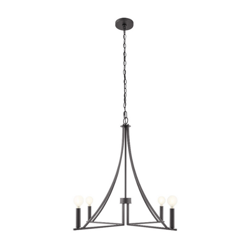 Savoy House M100141 4-lt 30" LED Chandelier - Matte Black