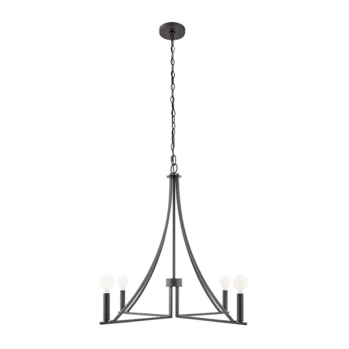 Savoy House M100141 4-lt 30" LED Chandelier - Matte Black
