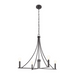 Savoy House M100141 4-lt 30" LED Chandelier - Matte Black