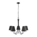 Savoy House M100142 5-lt 32" LED Chandelier - Matte Black