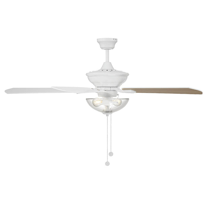 Savoy House M2026 52" Outdoor Ceiling Fan with LED Light Kit