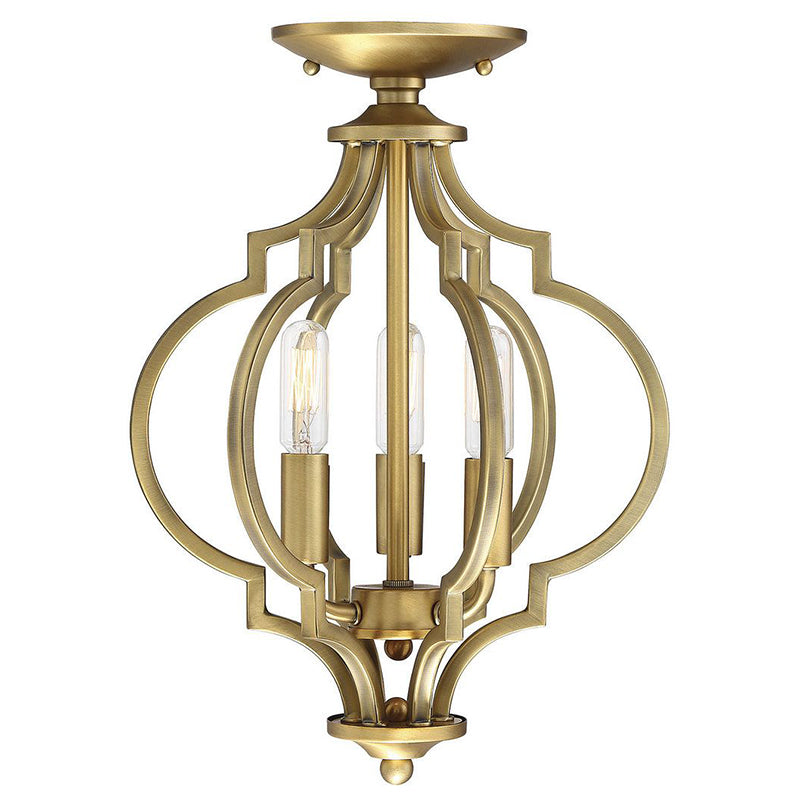 Savoy House M60055 3-lt 11" Semi Flush Mount