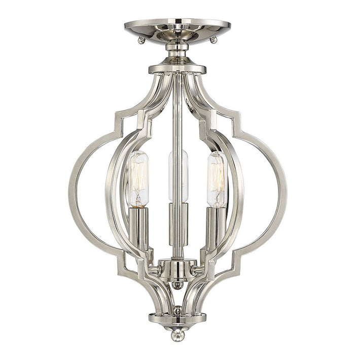 Savoy House M60055 3-lt 11" Semi Flush Mount