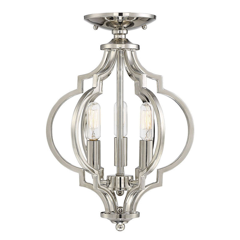 Savoy House M60055 3-lt 11" Semi Flush Mount