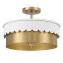 Savoy House M60072 3-lt 16" Semi Flush Mount