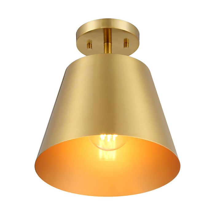 Savoy House M60076 1-lt 10" Semi-Flush Mount