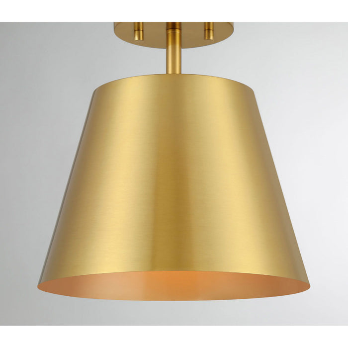 Savoy House M60076 1-lt 10" Semi-Flush Mount