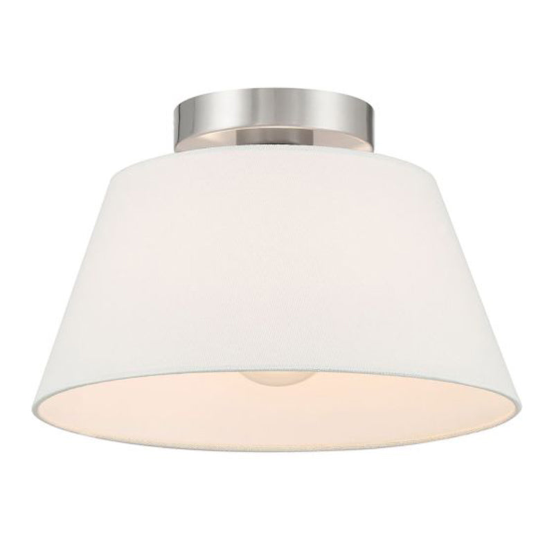 Savoy House M60077 3-lt 12" Flush Mount - Brushed Nickel