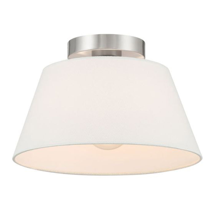 Savoy House M60077 3-lt 12" Flush Mount - Brushed Nickel