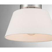 Savoy House M60077 3-lt 12" Flush Mount - Brushed Nickel