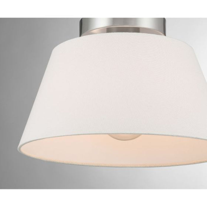 Savoy House M60077 3-lt 12" Flush Mount - Brushed Nickel
