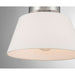 Savoy House M60077 3-lt 12" Flush Mount - Brushed Nickel