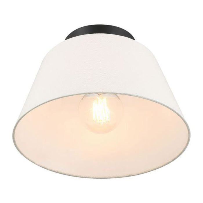 Savoy House M60077 3-lt 12" Flush Mount - Matte Black