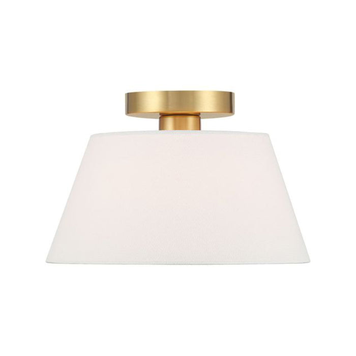 Savoy House M60077 3-lt 12" Flush Mount - Natural Brass