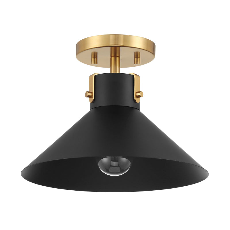 Savoy House M60078 1-lt 12" Semi-Flush Mount