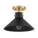 Savoy House M60078 1-lt 12" Semi-Flush Mount