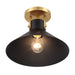 Savoy House M60078 1-lt 12" Semi-Flush Mount