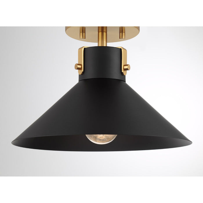 Savoy House M60078 1-lt 12" Semi-Flush Mount