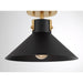Savoy House M60078 1-lt 12" Semi-Flush Mount