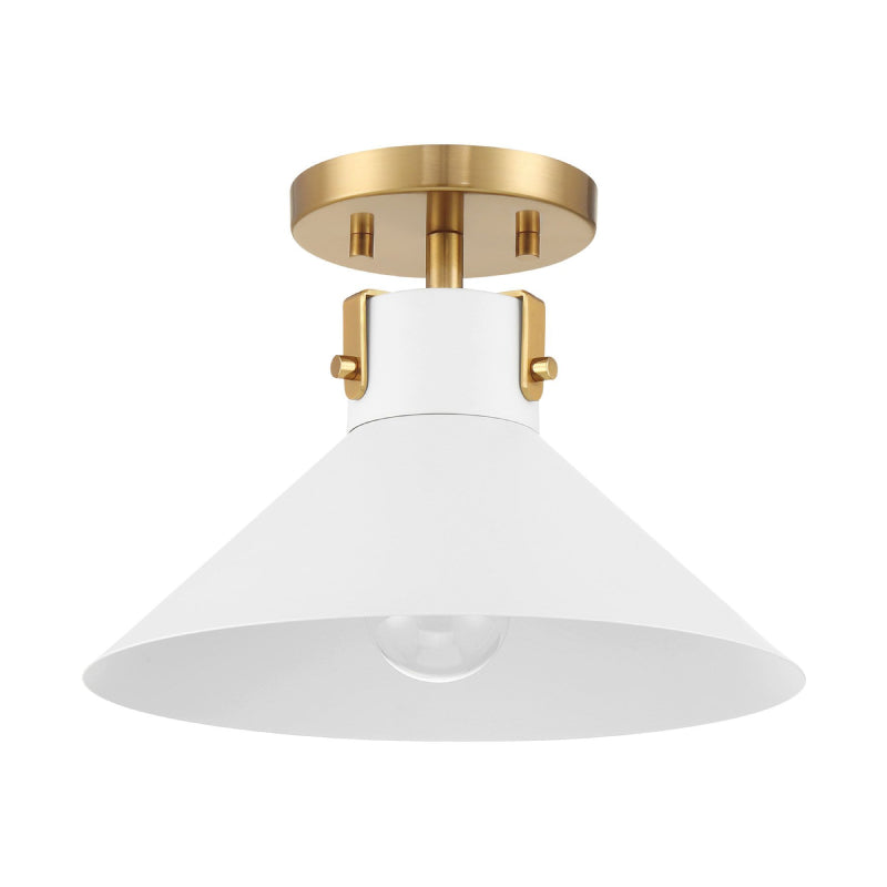 Savoy House M60078 1-lt 12" Semi-Flush Mount