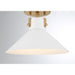 Savoy House M60078 1-lt 12" Semi-Flush Mount