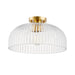 Savoy House M60080 1-lt 16" Semi-Flush Mount
