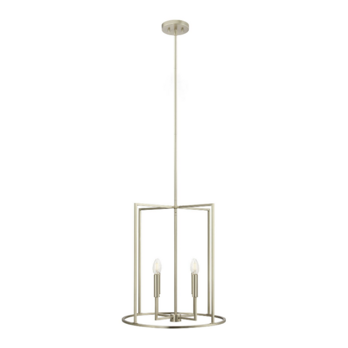 Savoy House M7044 4-lt 19" LED Pendant - Brushed Nickel