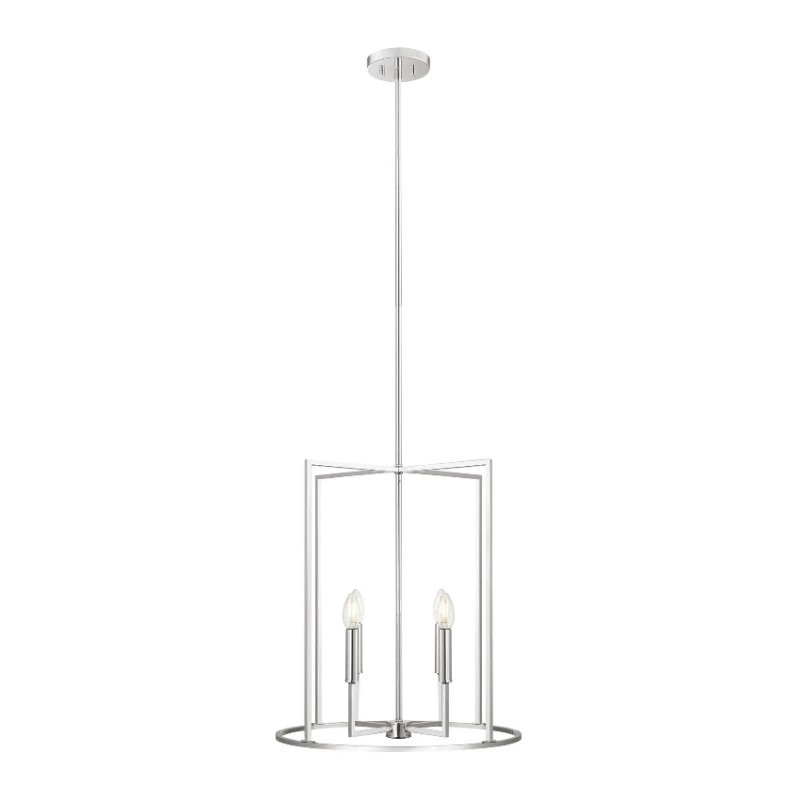 Savoy House M7044 4-lt 19" LED Pendant - Chrome