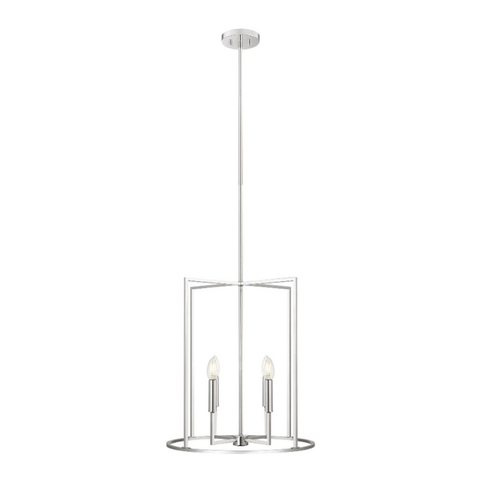 Savoy House M7044 4-lt 19" LED Pendant - Chrome