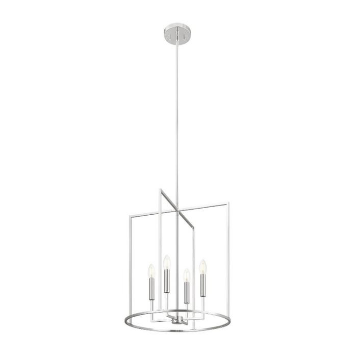 Savoy House M7044 4-lt 19" LED Pendant - Chrome