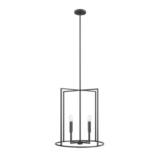 Savoy House M7044 4-lt 19" LED Pendant - Matte Black