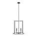 Savoy House M7044 4-lt 19" LED Pendant - Matte Black