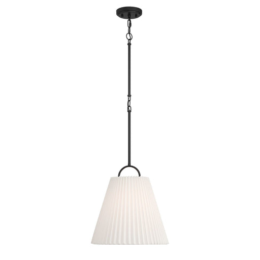 Savoy House M7045 1-lt 15" Pendant - Matte Black