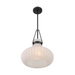Savoy House M7046 1-lt 15" LED Pendant - Matte Black