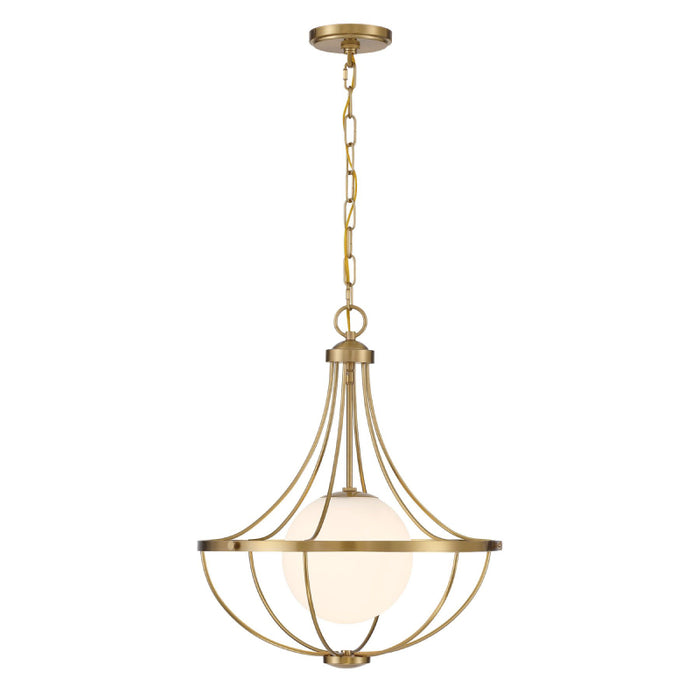 Savoy House M7047 1-lt 18" Pendant - Natural Brass