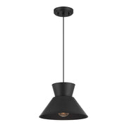 Savoy House M7049 1-lt 12" LED Pendant - Matte Black