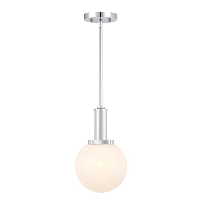 Savoy House M7050 1-lt 8" Pendant - Chrome