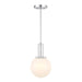 Savoy House M7050 1-lt 8" Pendant - Chrome