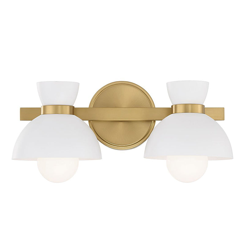 Savoy House M80074 2-lt 17" Bathroom Vanity Light