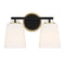Savoy House M80077 2-lt 15" Bathroom Vanity Light