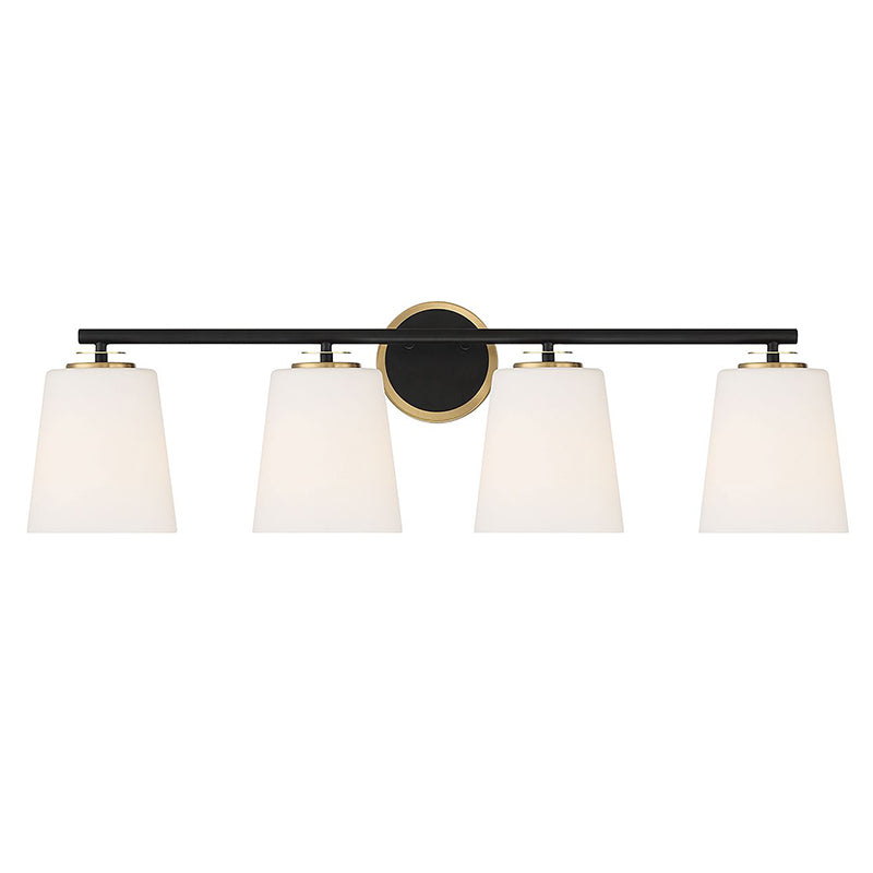 Savoy House M80079 4-lt 33" Bathroom Vanity Light