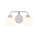 Savoy House M80080 2-lt 16" LED Bathroom Vanity Light - Brushed Nickel