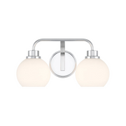Savoy House M80080 2-lt 16" LED Bathroom Vanity Light - Chrome