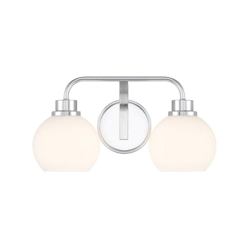 Savoy House M80080 2-lt 16" LED Bathroom Vanity Light - Chrome