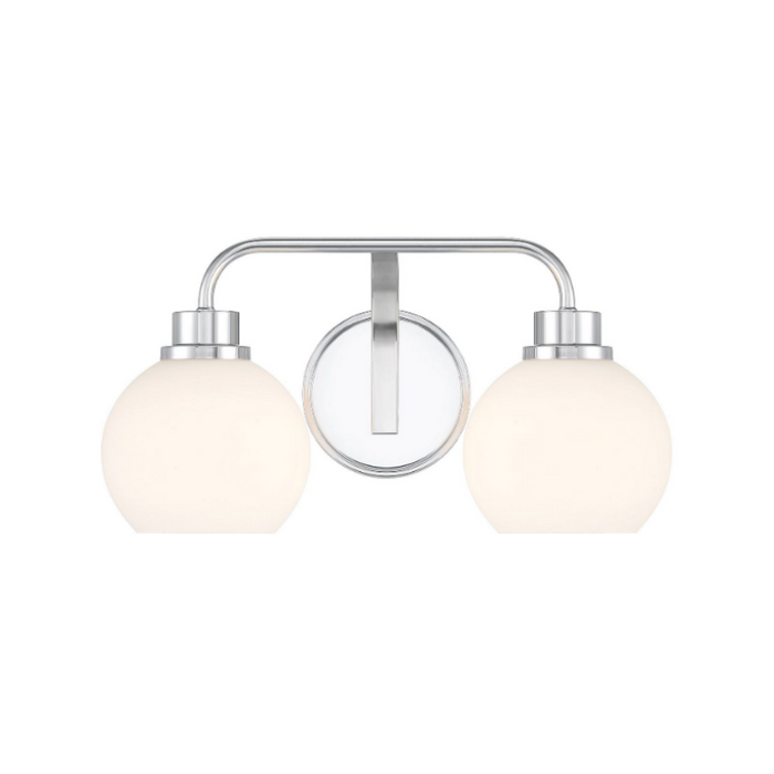 Savoy House M80080 2-lt 16" LED Bathroom Vanity Light - Chrome
