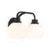 Savoy House M80080 2-lt 16" LED Bathroom Vanity Light - Matte Black